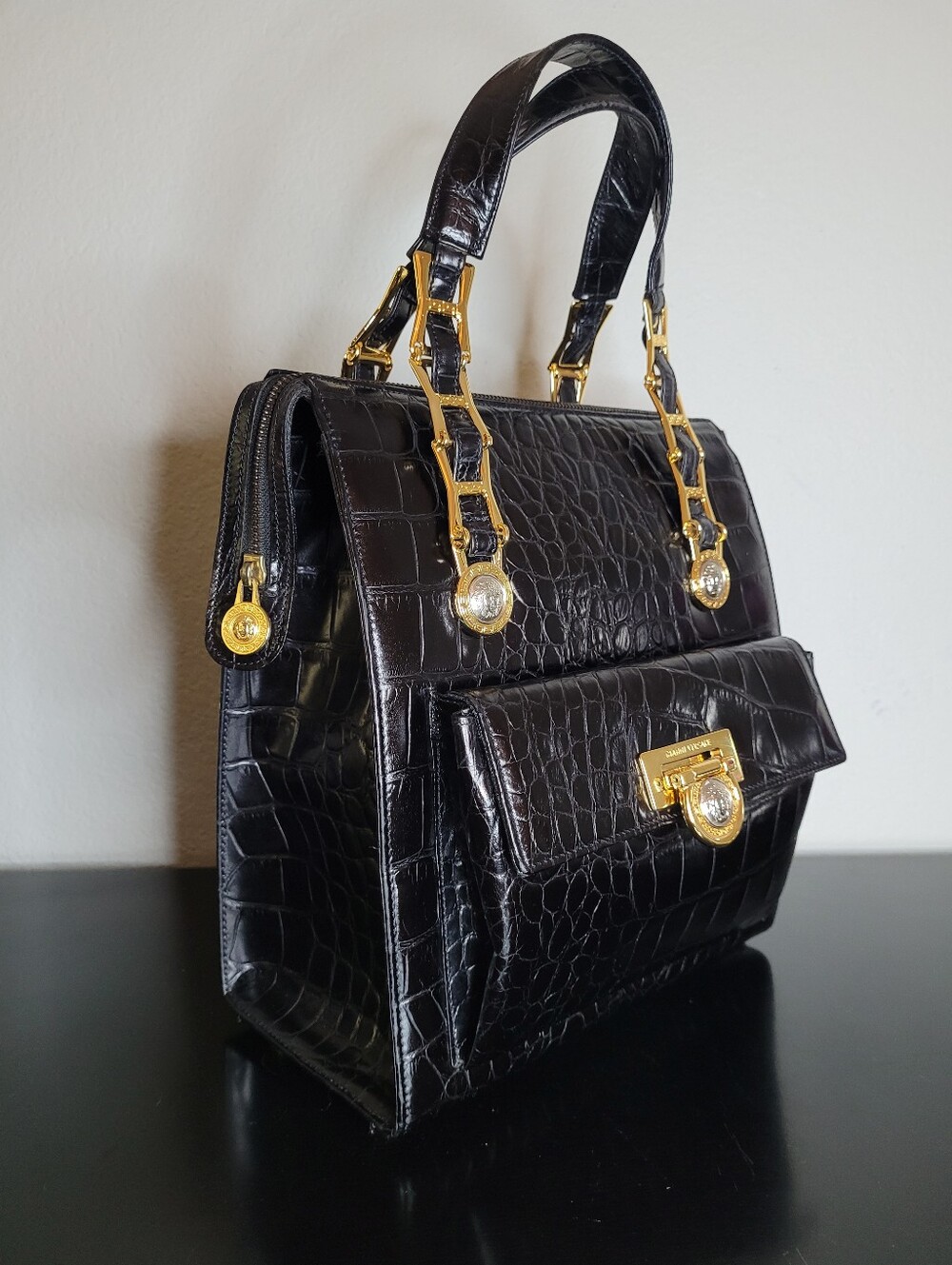 Gianni Versace Top-Handle Bag - Picture 15 of 15